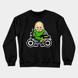 Fat bald Guy Crewneck Sweatshirt